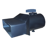 Переходник на круглое сечение (горизонтальный) 150мм