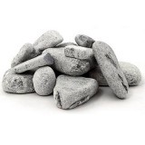 Камень для бани и сауны талькохлорит обвалованный (коробка 20 кг)