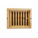 Вентиляционная решетка малая с задвижкой 2 (ольха)