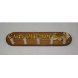 Вешалка 5 креплений большая "С легким паром!"